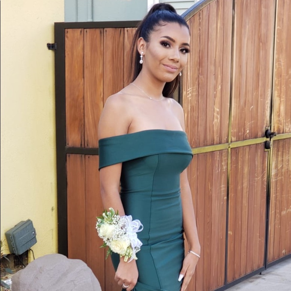 Emerald Green Prom Dress